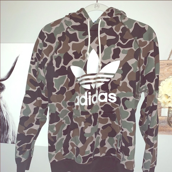 adidas Tops - ❤️Cute and trendy camouflage adidas sweatshirt❤️
